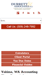 Mobile Screenshot of durrettcpa.com